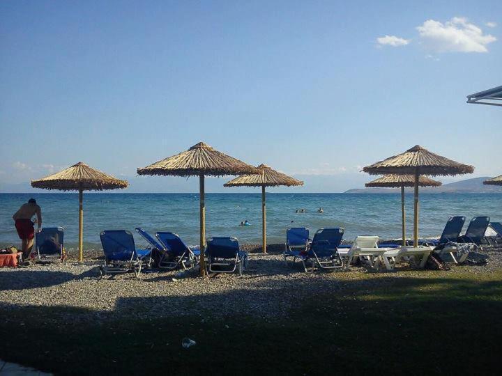 Nafsika Beach Delphi-Itea Luaran gambar